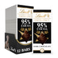 Lindt Dark Chocolate Bar, 95% Cocoa, 2.8 oz. (Pack of 12), Natural