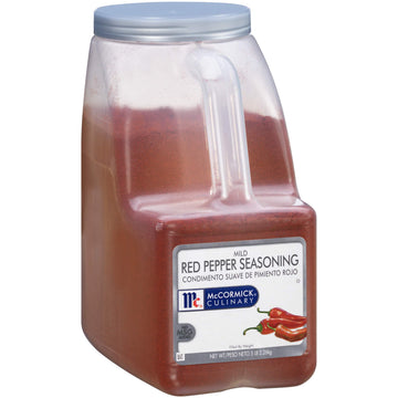Mccormick Culinary Mild Red Pepper Seasoning  5 Lb - One 5 Pound Container Of Bulk Red Pepper Powder For Cooking  Perfect In Sauces  Soups  Egg Dishes And More