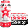 Rockstar Pure Zero Energy Drink, Fruit Punch, 0 Sugar, Caffeine & Taurine, 16oz Cans, 12 Pack