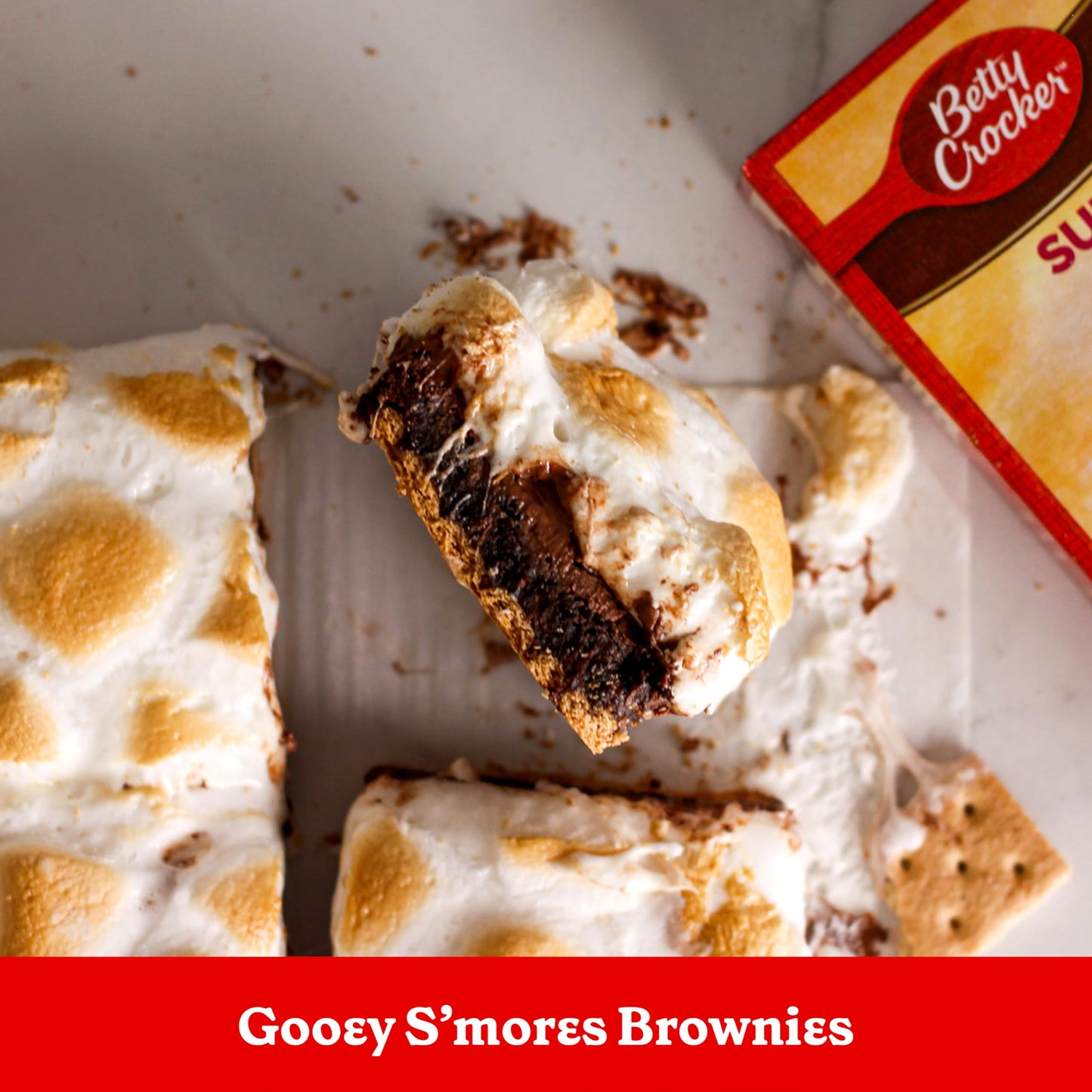 Betty Crocker Delights Supreme Triple Chunk Brownie Mix, 17.8 Oz (Pack Of 12)