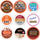 Perfect Samplers Hazelnut Coffee Pods Variety Pack - Medium Roast for Keurig - 30 Count
