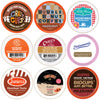 Perfect Samplers Hazelnut Coffee Pods Variety Pack, Medium Roast Coffee For Keurig K Cups Machines, Assorted Hazelnut Coffee Pod
