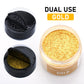 Limino Edible Glitter - 30g Gold Luster Dust for Baking, Cake Decorating, and Drinks