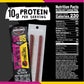 Jack Links Beef Jerky Snack Sticks, Original & Teriyaki, 10g Protein, 1.84oz (Pack of 10)