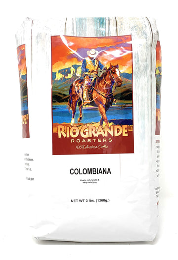 Columbian - Rio Grande Roasters 3 Lb. Bag Whole Bean Coffee