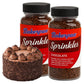 Bakerpan Chocolate Sprinkles for Cake Decorating - 2 Bottles of 4.3 Ounces Chocolate Jimmies Sprinkles for Ice Cream, Baking, Cu
