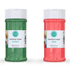OCreme Sanding Sugar for Cookie Decorating - Eye-Catching Christmas-Kit Sugar Crystals for Unique Cake Toppings, Cupcakes and Co