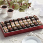 The Swiss Colony Happy Holidays Petits Fours Cakes - Gourmet Cake Assortment with Chocolate, Layer Cakes, and Jam - Christmas De