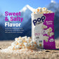 Poptime Kettle Cooked Popcorn Bags Individual Servings - Sweet & Salty Kettle Corn Popcorn Individual Bags, Healthy Snack With A