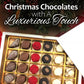Ceres Gourmet Assorted Chocolate Gift Set - 24 Gourmet Truffles & Candy, Perfect For Valentines, Birthdays & Festive Celebration