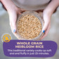 Lotus Foods Regenerative Organic Brown Basmati Rice - Gluten Free Whole Grain Heirloom Rice, Vegan, Non Gmo, Use For Curries, St