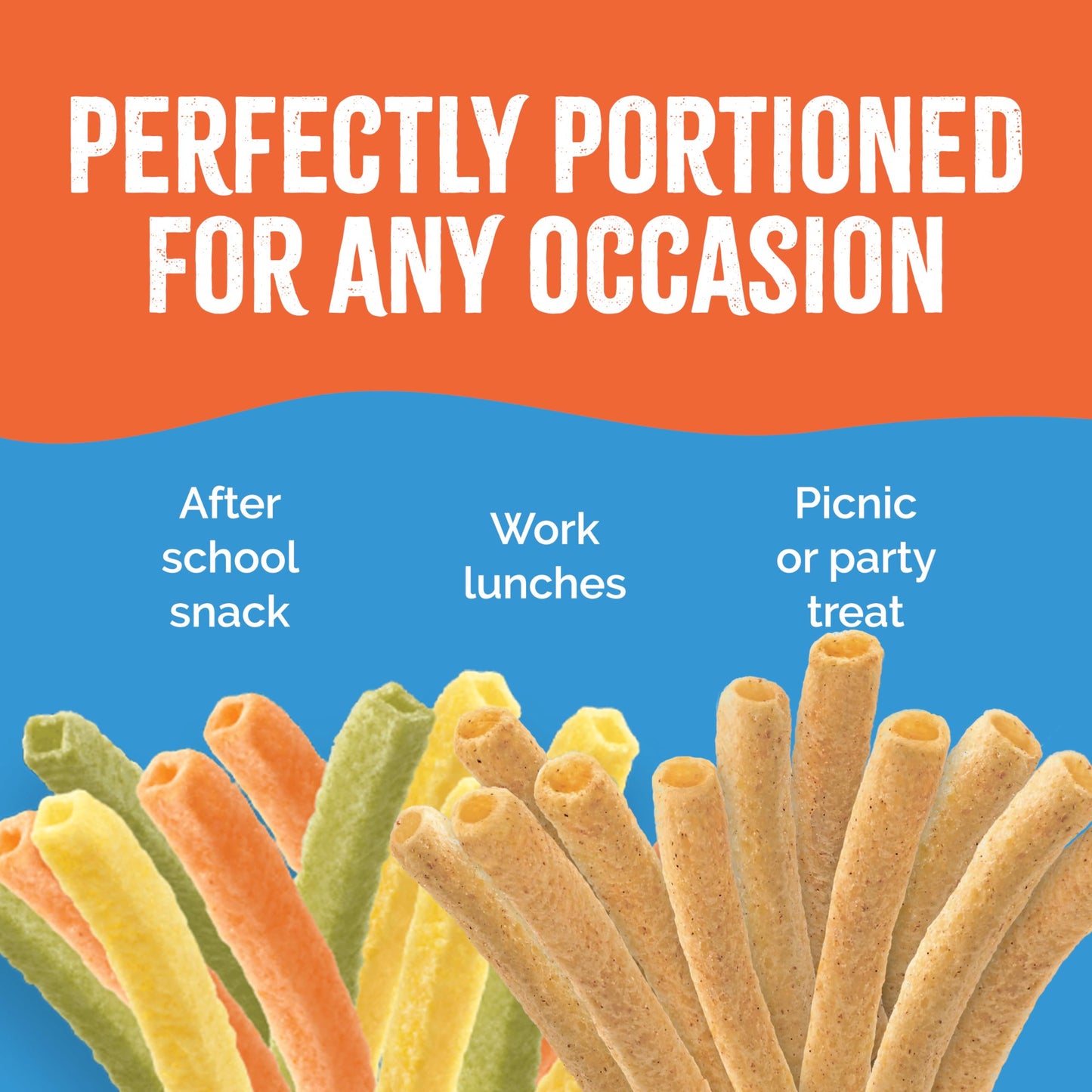 Sensible Portions Veggie Straws Multi-Pack, Gluten-Free Chips, Individual Snacks, 1 Ounce Bag, 24-Pack