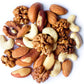 Food To Live - Organic Mixed Raw Nuts, 8 Ounces Cashews, Brazil Nuts, Walnuts, Almonds, Non-Gmo, Kosher, Raw, Vegan, Unsalted, B