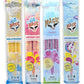 Milk Magic Milk Straws 4-Pack Bundle (16 Count), Vanilla Milkshake, Birthday Cake, Strawberry, Unicorn Kisses Flavoring Cereal Straws