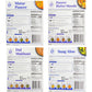 Eastern Feast - Rte Variety Mix #2, (Matar Paneer, Butter Paneer, Dal Makhani, Saag Aloo), Ready To Eat Vegetarian Meals, (10.58