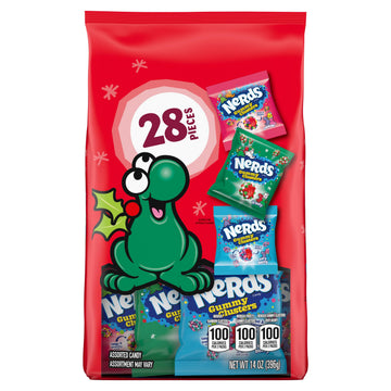 NERDS Gummy Clusters Holiday Assorted Treat Pack  14 oz  28 Count