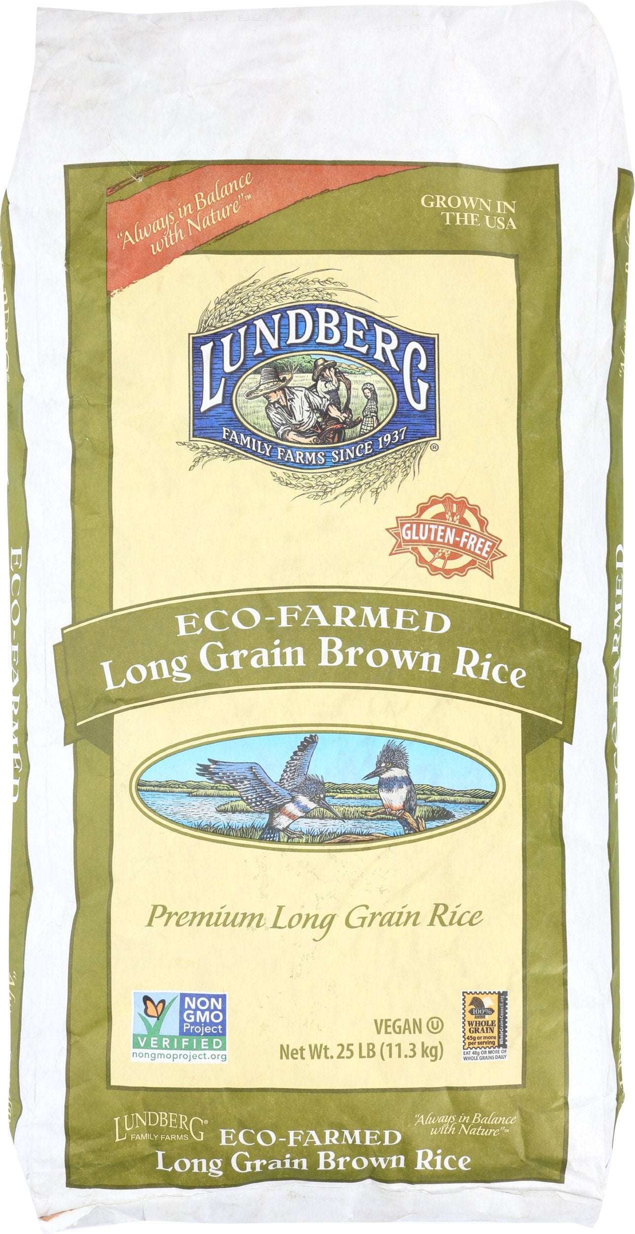 Lundberg Family Farms Brown Rice, 400 Ounce (Pack of 1)