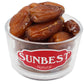 Sunbest Natural Organic Sun-Dried Deglet Noor Dates - 4 Lb Bulk Bag (64 Oz) - Pitted, Naturally Sweet & Chewy - Non-Gmo, Vegan,