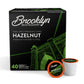 Brooklyn Beans Hazelnut Coffee Pods - Compatible with Keurig 2.0, 40 Count, Rich Hazelnut Flavor