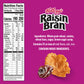 Kelloggs Raisin Bran Breakfast Cereal  High Fiber  28g Whole Grain  Family Size  22.1 oz