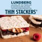Lundberg Organic Thin Stackers, Red Rice & Quinoa, Salt-Free,Thin Multigrain Rice Cakes, Gluten-Free, Vegan, Healthy Snacks, 6 o