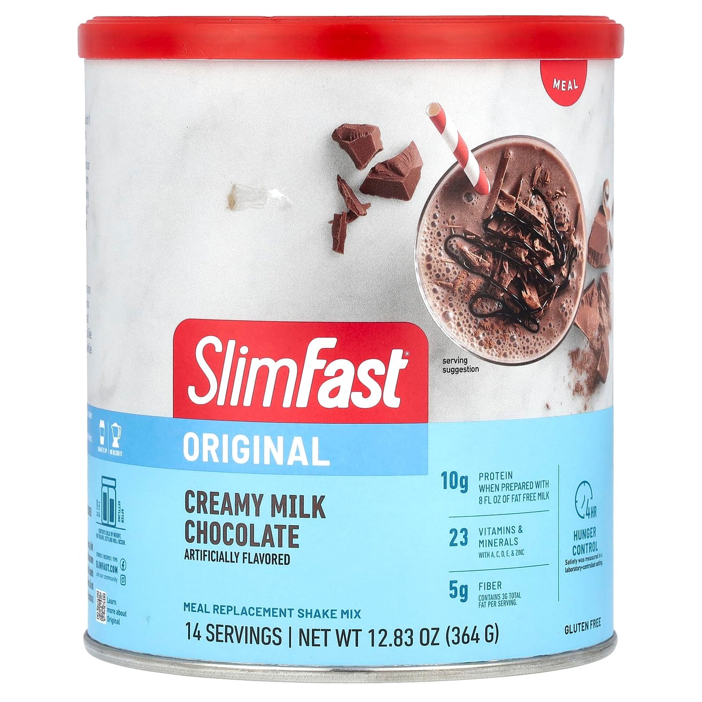 Slimfast Original Meal Replacement Shake Mix, Chocolate, 12.83 Ounce