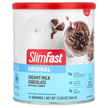 Slimfast Original Meal Replacement Shake Mix, Chocolate, 12.83 Ounce