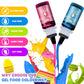 Vividye Gel Food Coloring Set - 26 Vivid Colors for Baking and Crafts - 0.25 Fl Oz Bottles