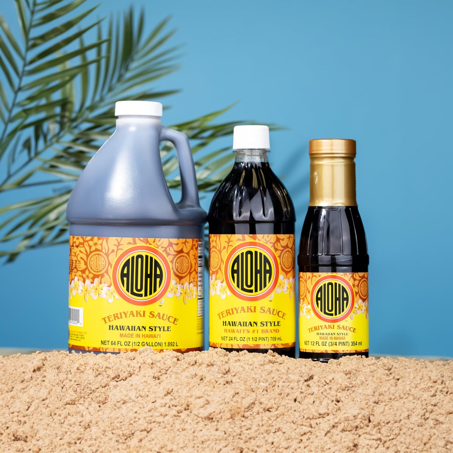 ALOHA Aloha Shoyu Hawaiian Teriyaki Sauce - Sweet Marinade - 24 Fl Oz Bottle