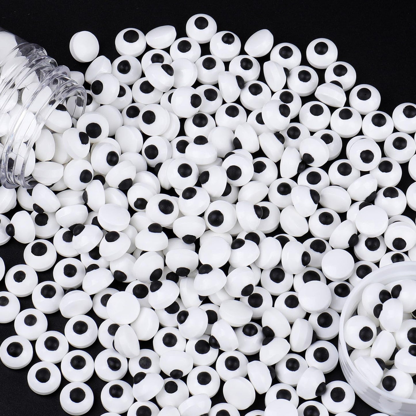 SweetGrove Edible Candy Eyeballs Eyes  Sprinkles for Cake Decorating  1 cm Eyeballs Sprinkles for Halloween Christmas Cupcake Toppers Chocolate Cookie Ice Cream Decoration