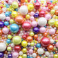 Se Si&Moos Rainbow Pearl Sprinkles For Cake Decorating Rainbow Sprinkles Edible Pearls For Cake Decorating Edible Sugar Pearls 3