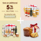 Gusta Italian Gift Basket In Deluxe Packaging - Made In Italy - Holiday Gift For Birthdays, Families, Clients, Parties, Housewar