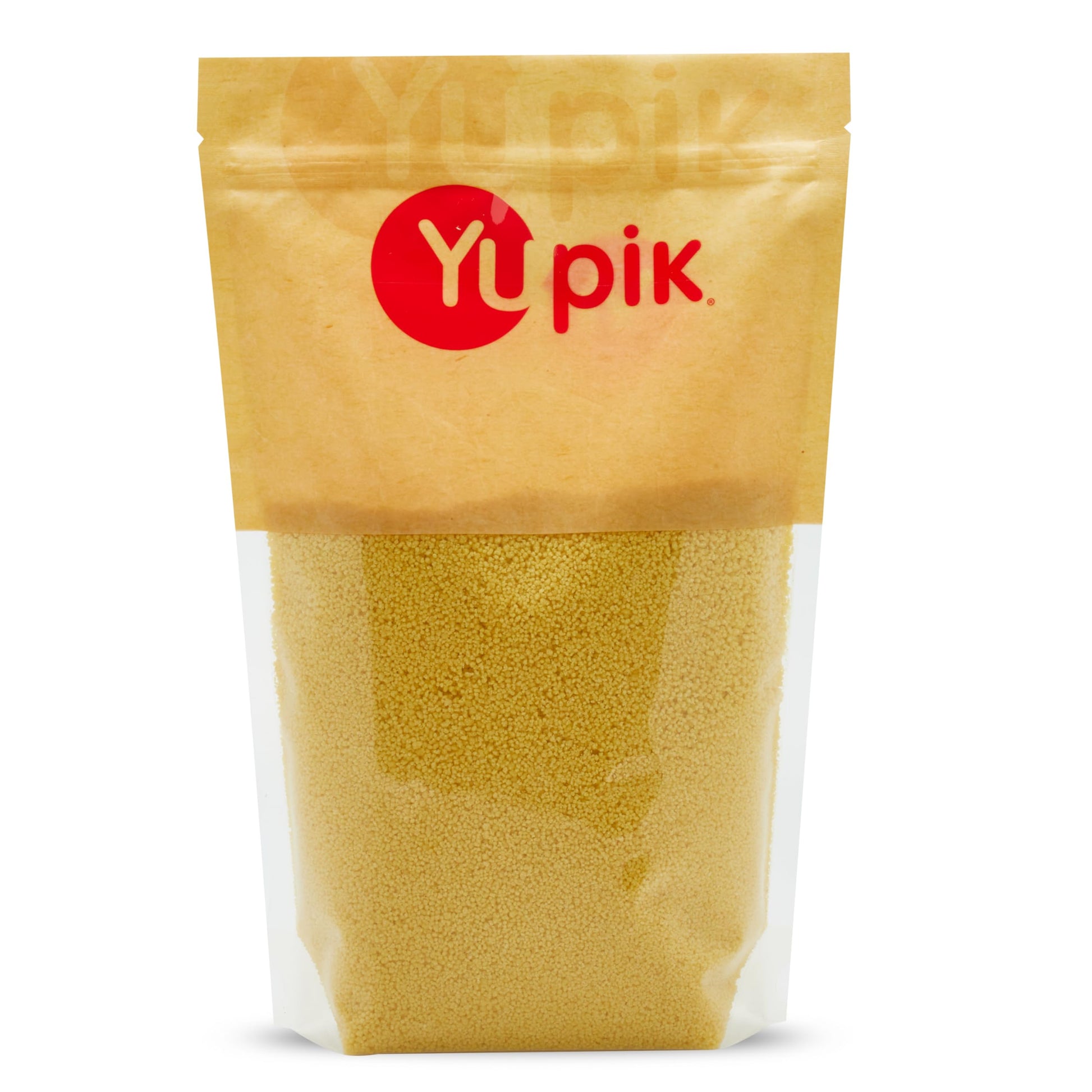Yupik Couscous Medium Grain, 2.2 lb (35.2 oz), Kosher, Vegan, Low-Calorie Grain, Nutty Flavour, Rich in Protein & Fiber, Perfect
