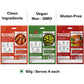 El The Cook Goa Curry Variety Pack - Cafreal, Vindaloo, Xacuti & Recheado | Spicy & Tangy Masala For Chicken, Pork, Seafood | Si