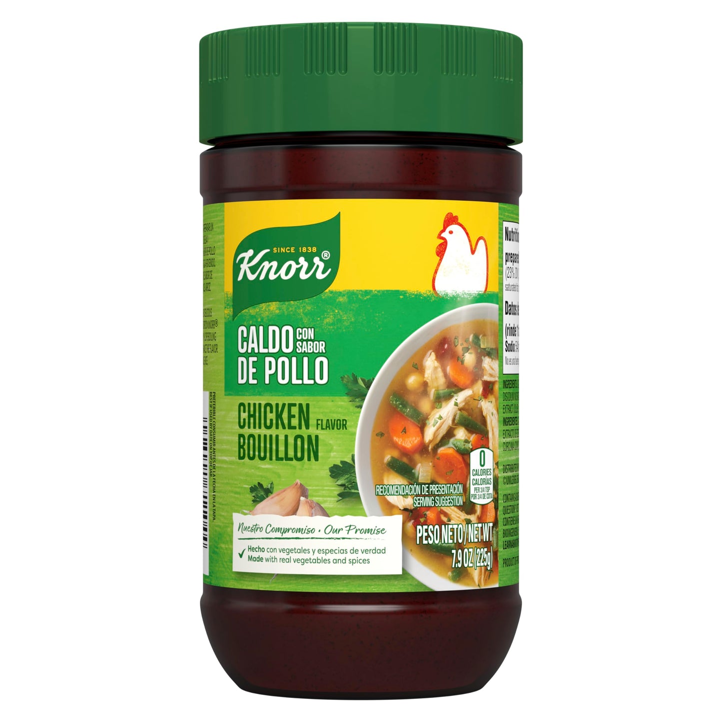 Knorr Granulated Bouillon, Chicken, 7.9 Ounce (Pack of 12)