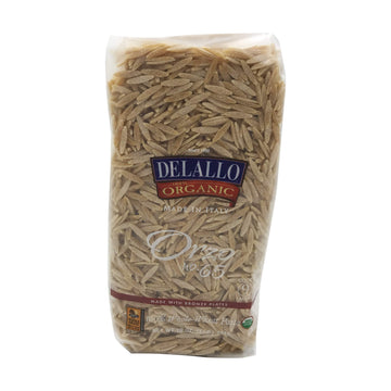 Delallo Pasta Whlwht Orzo Org 16Oz