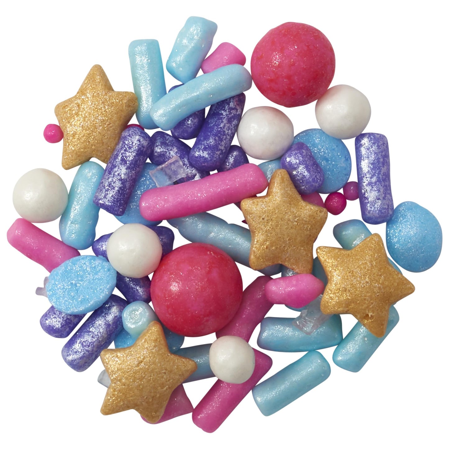 Decopac Sweet Tooth Deluxe Fusion Mix, 26Oz, Fancy Candy Sprinkles In Handheld Container, Edible Sprinkles For Celebration Cakes