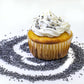 Bakerpan Pearlized Sugar Sprinkles For Baking - 5 Ounce - Sparkling Black Decorating Sugar Crystals For Cookies, Cake Pops, Ice