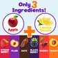 Ceres Gourmet Fruit Strips Variety Pack - 30 Count, Low-Calorie, No Sugar Added, Vegan, Gluten-Free, 0.7 Ounces Each