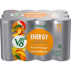 V8 Energy Peach Mango Drink, Pack of 12 (8 Fl Oz), Model 200000024542