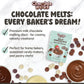 Chocolate Works Melting Chocolate Parent (10 Oz (Pack Of 3), Variety Pack: Milk, Dark, White Chocolate)