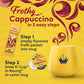 Gevalia Frothy 2-Step Cappuccino Espresso K Cup Coffee Pods & Froth Packets Kit (36 Ct Pack, 6 Boxes Of 6 Pods With Packets)