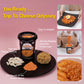Kinikora Enhanced Instant Rabokki Cup - Cheese Flavor, 2 Cups, Korean Ramen & Tteokbokki, Quick And Easy Street Food