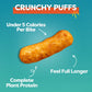 P-Nuff Peanut Butter Puffs - Healthy Vegan Snacks, Low Calorie, High Protein, 4 Oz Bag (Pack of 6)