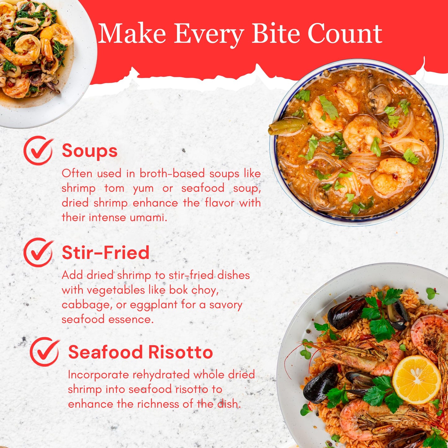 Byait Whole Dried Shrimp 5 Oz, Approx. 95 Pieces, Jumbo Dehydrated & Wild-Caught Shrimp For Snacks, Salads, Soups, Cooking & Ram