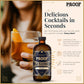 PROOF SYRUP Old Fashioned Cocktail Mix - Pecan Flavor - Handcrafted Syrup - 16oz Bottle