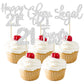 30 Pack Happy 21St Birthday Cupcake Toppers Glitter Twenty-One Cheers To 18 Years Old Birthday Cupcake Picks For Happy 21St Birt