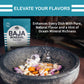 Le Marinier Baja Mineral Sea Salt Coarse Grain, 1.1Lb - 18Oz | 100% Natural And Unrefined | Authentic Baja Sea Salt, Mineral Rich, Hand Harvested (1.1Lb Coarse Grain Baja Salt)