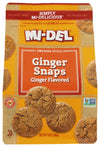 Mi-Del Cookies Ginger Flavored Snaps - Non GMO Certified, 0g Trans Fat Swedish Ginger Snaps Cookies Old Fashioned (Pack of 1)