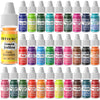 Food Coloring - 30 Colors Food Coloring Liquid, Natural Vibrant Food Color for Baking, Cookies, Easter Egg, Icing, Dessert Decor